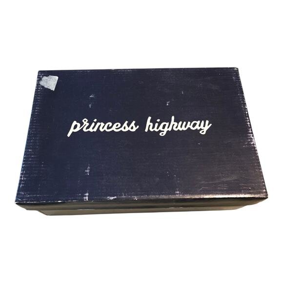 Modcloth Princess Highway Strappy Block Heel Womens 36 US Size 5 Soft Yellow - Picture 12 of 14